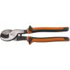 imageKlein Tools 63050 Cable Cutter Made in USA Heavy Duty Cutter for Aluminum Copper and Communications CableSlim