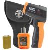 imageKlein Tools IR1 Infrared Thermometer Digital Laser Gun is NonContact Thermometer with a Temperature Range 4 to 752Degree FahrenheitIR Thermometer wGFCI Tester