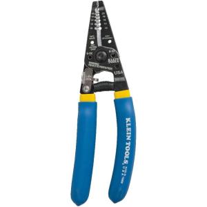 imageKlein Tools 11055 Wire Cutter and Stripper Made in USA Stranded and Solid Wire Cutter Cuts CopperWire Stripper