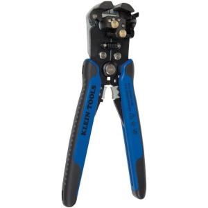 imageKlein Tools 11061 SelfAdjusting Stripper  Cutter Heavy Duty for 1020 AWG Solid 1222 AWG Stranded and Romex Wire 122 and 143BlueBlack