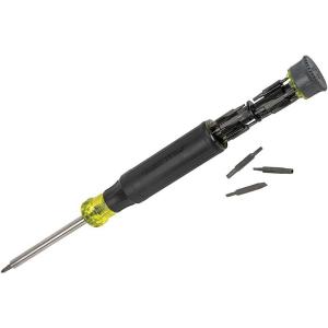 imageKlein Tools 32327 Precision Screwdriver Set 27in1 MultiBit Screwdriver Onboard Storage RareEarth Magnet Ideal for Terminal BlocksScrewdriver