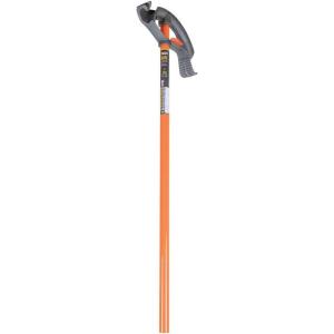 imageKlein Tools 51605 Iron Conduit Bender Full Assembly 1Inch EMT and 34Inch Rigid Wide Foot Pedal Benchmark Symbols and Angle Setter