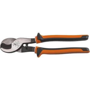 imageKlein Tools 63050 Cable Cutter Made in USA Heavy Duty Cutter for Aluminum Copper and Communications CableSlim