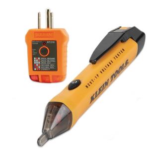 imageKlein Tools 80025 Outlet Tester Kit with GFCI Tester and NonContact Voltage Test Pen 2PieceDEVICE