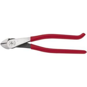 imageKlein Tools D2489ST Diagonal Cutting Pliers Made in USA Ironworkers Diagonal Cutters with High Leverage Design Works as Rebar Cutter and Rebar Bender 9Inch