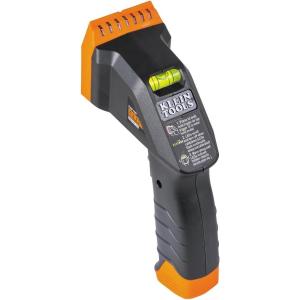imageKlein Tools ESF100 Electronic Stud Finder and Wall Scanner with Bubble Level for Wood and Metal Studs Bright Green LEDs Batteries Included