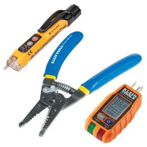 imageKlein Tools RT250 GFCI Outlet Tester with LCD Display Electric Voltage Tester for Standard 3Wire 120V Electrical ReceptaclesOutlet Repair Kit
