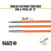 imageKlein Tools 56324 LoFlex Fish Rod Set 24Foot12Feet