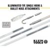 imageKlein Tools 56325 Fish Rod Set with Glow Rod for Pulling Wire 25Foot30Feet