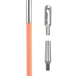 imageKlein Tools 50103 LoFlex Glow Fish Rod with Splinter Guard Coating and Adapter for Easy Addition of Mid or HiFlex Rods 10Foot5Foot