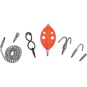 imageKlein Tools 56511 Splinter Guard Wire Fish Rod and Glow Rod Attachment Set with DoubleS Hook and More 7Piece