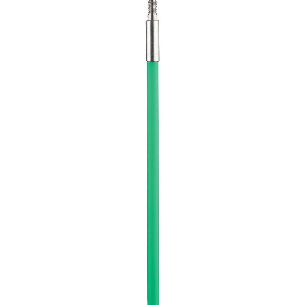 imageKlein Tools 50051 HiFlex Glow Fish Rod with Splinter Guard Coating 532Inch Fiberglass Fish Rod Bullet Nose and Hook Attachments 5Foot5Foot