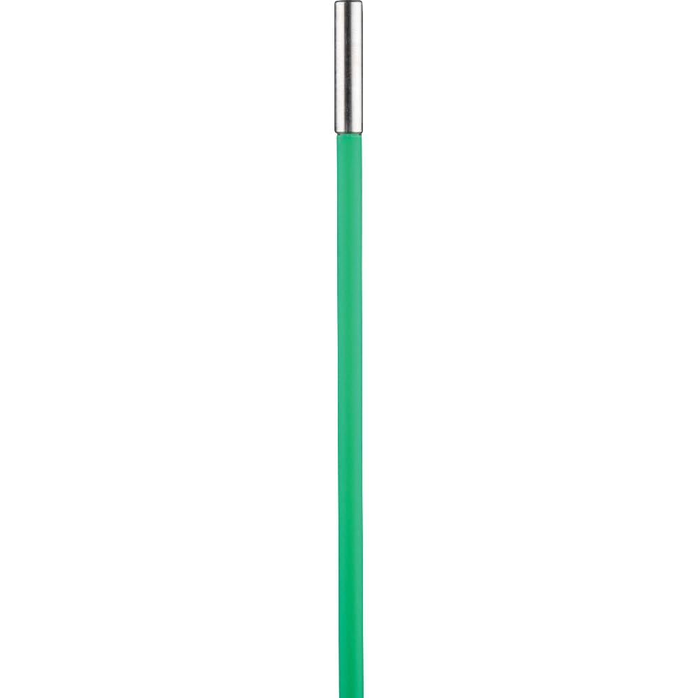 imageKlein Tools 50051 HiFlex Glow Fish Rod with Splinter Guard Coating 532Inch Fiberglass Fish Rod Bullet Nose and Hook Attachments 5Foot5Foot