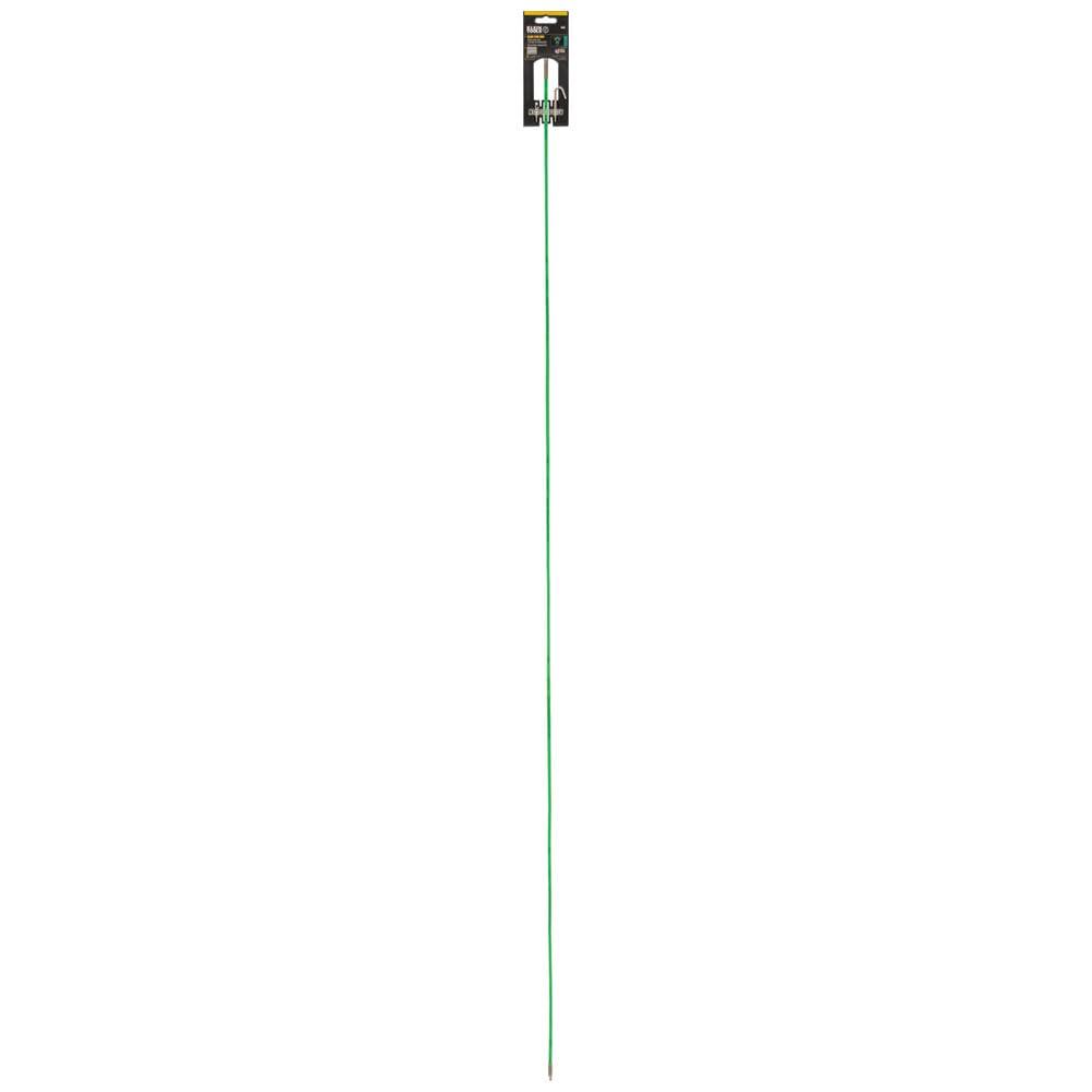 imageKlein Tools 50051 HiFlex Glow Fish Rod with Splinter Guard Coating 532Inch Fiberglass Fish Rod Bullet Nose and Hook Attachments 5Foot5Foot