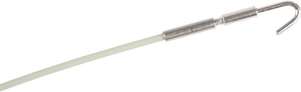 imageKlein Tools 50550 GlowintheDark Fish Tape Made in USA Fiberglass with Nylon Tip and StainlessSteel Connector Ideal for Fish Rod 20Foot20foot Glow Fishtape