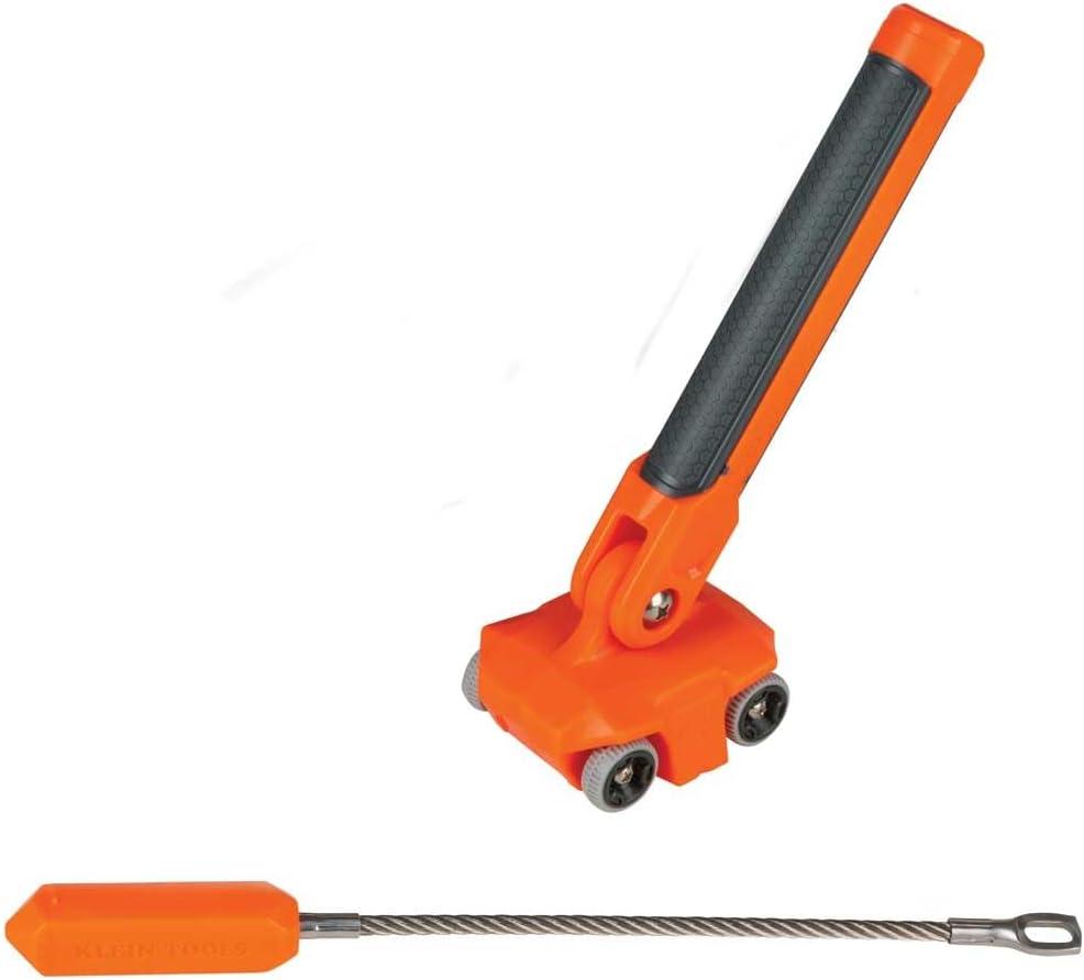 imageKlein Tools 80051 Wire Puller Kit with 30Foot Glow Fish Rod and Magnetic Wire Puller 2 PieceWire Puller