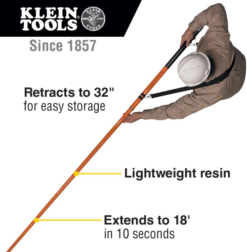 imageKlein Tools SRS56036 WireSpanner Plus Telescopic PoleTelescopic Pole