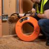 imageKlein Tools 56014 NonConductive Fish Tape Fiberglass Made in USA Flexible for Conduit Measuring as Pull Line 200Foot Long x 316Inch WideFiberglass