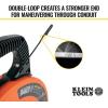 imageKlein Tools 56333 Electrical Fish Tape Steel Wire Puller with Double Loop Tip Optimized Housing and Handle 18Inch x 120FootTOOLS