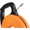 imageKlein Tools 56341 Electrical Fish Tape  Wire Puller Stainless Steel with Double Loop Tip Optimized Housing and Handle 18Inch x 240FootStainless Steel