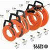 imageKlein Tools 56382 NonConductive Fiberglass Fish Tape MultiGroove Wire Puller Optimized Housing and Handle 50Foot x 316Inch