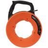 imageKlein Tools 56383 NonConductive Electrical Fish Tape MultiGroove Fiberglass Wire Puller Nylon Tip Optimized Housing and Handle 100FootMultigroove