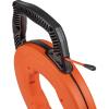 imageKlein Tools 56383 NonConductive Electrical Fish Tape MultiGroove Fiberglass Wire Puller Nylon Tip Optimized Housing and Handle 100FootMultigroove