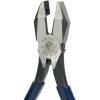 imageKlein Tools D2017CST Ironworker Pliers Spring Loaded Side Cutters Twists and Cuts Annealed Rebar Tie Wire Heavyduty Knurled Jaws 9Inch Long