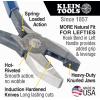 imageKlein Tools D2017CSTLFT Ironworker Side Cutting Pliers to Twist and Cut Rebar Tie Wire Left Handed and Spring Loaded 9Inch