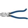 imageKlein Tools D2139ST HighLeverage Ironworkers Pliers Made in USA Twist and Cut Soft Annealed Tie Wire Hook Bend Handle Spring Loaded HeavyDuty JawsHigh LeveragePlasitc Dipped Handle