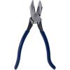 imageKlein Tools D2139ST HighLeverage Ironworkers Pliers Made in USA Twist and Cut Soft Annealed Tie Wire Hook Bend Handle Spring Loaded HeavyDuty JawsHigh LeveragePlasitc Dipped Handle