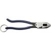imageKlein Tools D2139STT Ironworker Pliers with Heavy Duty Knurled Jaws Made in USA Induction Hardened Knives and a Split Tether Ring