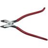 imageKlein Tools M2017CSTA Slim Head Ironworker Pliers Made in USA Milkers Cushion Grip Side Cutters with Aggressive Knurl 9InchPliers