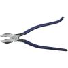 imageKlein Tools D2017CST Ironworker Pliers Spring Loaded Side Cutters Twists and Cuts Annealed Rebar Tie Wire Heavyduty Knurled Jaws 9Inch Long