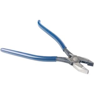 imageKlein Tools D2017CSTLFT Ironworker Side Cutting Pliers to Twist and Cut Rebar Tie Wire Left Handed and Spring Loaded 9Inch