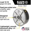 imageKlein Tools 27400 Tie wire Reel Made in USA Lightweight Aluminum Left Handed and Right Handed with Rewind KnobStandard