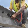 imageKlein Tools 3214TT Construction Spud Wrench with Tether Hole Made in USA 114Inch Nominal Opening 34Inch Bolt for US Heavy NutTetherable