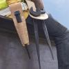 imageKlein Tools 3214TT Construction Spud Wrench with Tether Hole Made in USA 114Inch Nominal Opening 34Inch Bolt for US Heavy NutTetherable