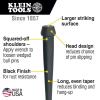 imageKlein Tools 3255 Bull Pin Made in USA Broad Head Bull Pin Resists Corrosion and Mushrooming Heat Treated Steel with Black Finish 114Inch1116Inch x 10Inch