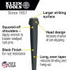 imageKlein Tools 3255 Bull Pin Made in USA Broad Head Bull Pin Resists Corrosion and Mushrooming Heat Treated Steel with Black Finish 114Inch1116Inch x 10Inch