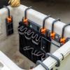 imageKlein Tools BC504S Magnetic Tool Storage Module 4 Rare Earth Magnetic Plates Hold Metal Parts Optional SHooks Fit Aerial Buckets