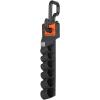 imageKlein Tools BC509S Socket Holder Module Hold 6 Impact Socket Sizes 38Inch to 118Inch Optional SHook Secures Module to Aerial Buckets