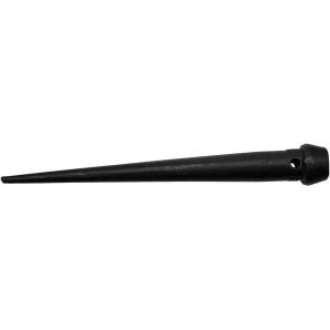 imageKlein Tools 3256TT BroadHead Bull Pin Made in USA Forged HeatTreaded Steel With Black Finish and Tether Hole 1116InchBroad Head