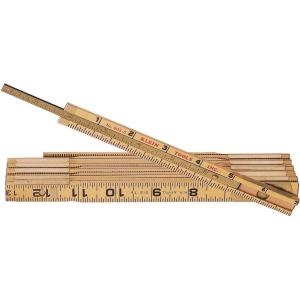 imageKlein Tools 9016 Wood Folding Rule Outside ReadingExtending