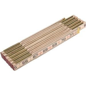 imageKlein Tools 9016 Wood Folding Rule Outside ReadingInside