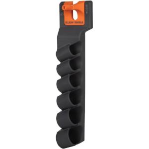 imageKlein Tools BC509S Socket Holder Module Hold 6 Impact Socket Sizes 38Inch to 118Inch Optional SHook Secures Module to Aerial Buckets