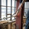 imageKlein Tools 3243 Hex 34Inch x 36Inch Connecting Bar Made in USA Sleever Bar for Aligning Prying and Chiseling24Inch Angled Chisel
