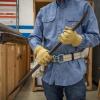 imageKlein Tools 3243 Hex 34Inch x 36Inch Connecting Bar Made in USA Sleever Bar for Aligning Prying and Chiseling36Inch Angled Chisel