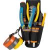 imageKlein Tools 5242 Tool Pouch Tradesman Pro tool Pouch with Electrical Tape Thong Reinforced Bottom 9 PocketsSmall Pouch