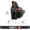imageKlein Tools 55832MB MODbox Tool Pouch 8Pocket Electrician Bag Quick Attach and Release for Tool Belts and MODBox Rail System9Pocket Pouch